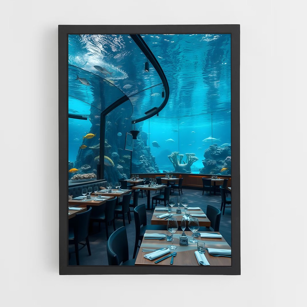 Poster Sous-Marin Éblouissant – affiche Plongée sous-marine (vue 2)